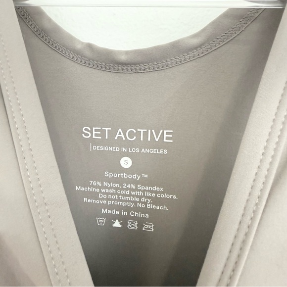 SET Active Sportbody Sportysuit Onepiece Taupe - Picture 4 of 6